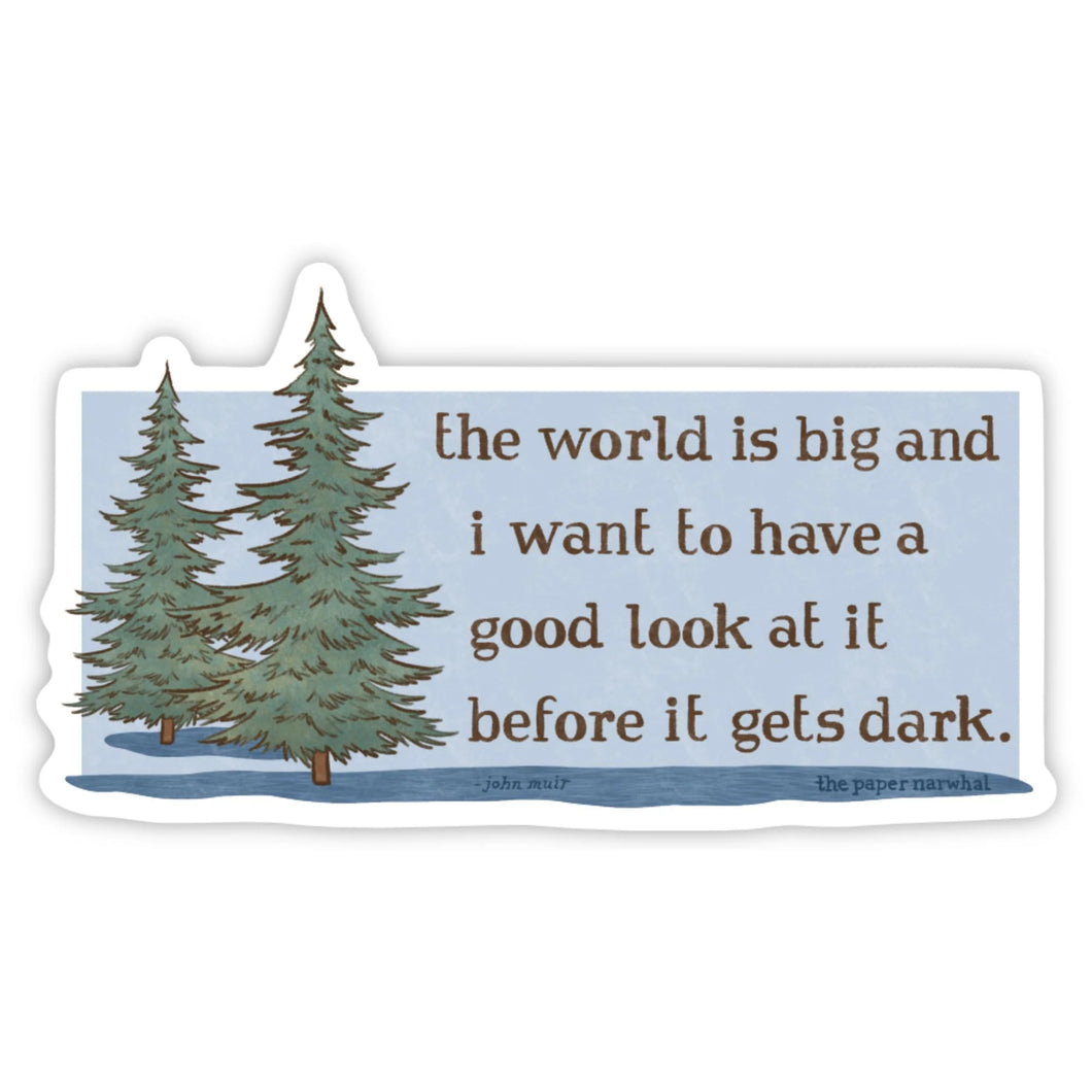 TPN-074 Before Dark - Adventure Quote Magnet