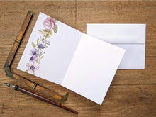 AI1-018 Greeting Note Cards "Deer with Flower Crown"