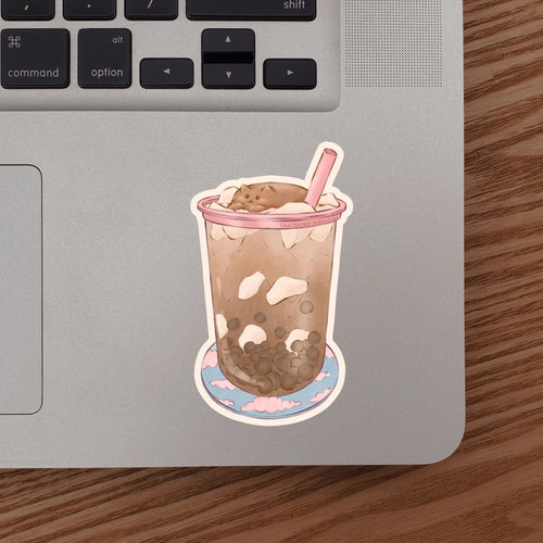 TPN-015 Boba Cat Sticker