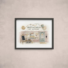 AI1-268 Art Print "Art Supply Store"