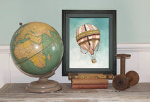 AI1-281 Art Print "Air Balloon_"Oh Darling, Let's Be Adventurers"