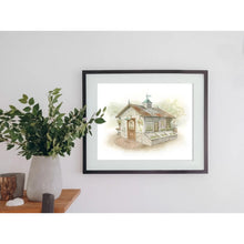 AI1-293 Art Print "Dream Vintage Potting Shed Greenhouse"