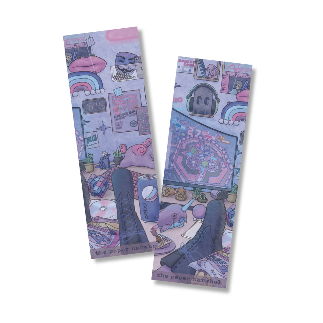 TPN-092 Cyberpunk Double-Sided Bookmark