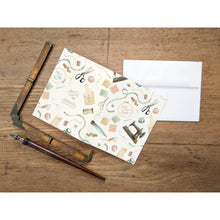 AI1-079 Greeting Note Cards "Sew Much Love"