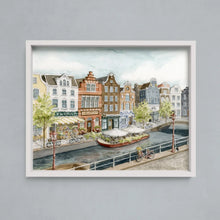 AI1-260 Art Print ""The Netherlands Inspired Fictional Village"