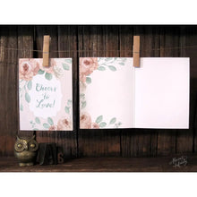 AI1-063 Greeting Note Cards "In Love, We Bloom"