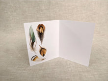 AI1-015 Greeting Note Cards "Raccoon with Feather Crown"