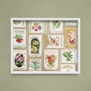 AI1-234 Art Print "Vintage Seed Packet"