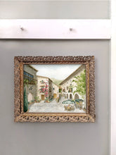 AI1-261 Art Print "Spain Inspired Fictional Village"