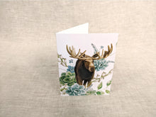 AI1-020 Greeting Note Cards "Moose"