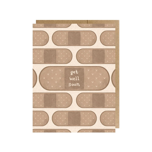 TPN-067 Get Well Soon Bandaids Card