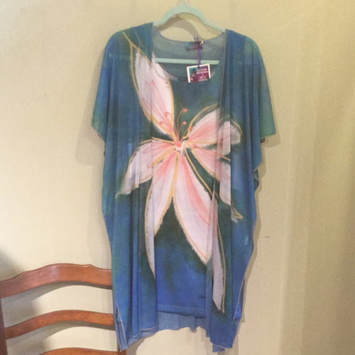 CC1-69 Amanda dress & Kimono Set