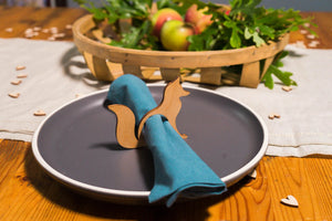 FF2-026 Napkin Rings (Squirrel)