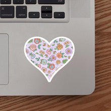 TPN-032 Spring Heart Sticker, Purple