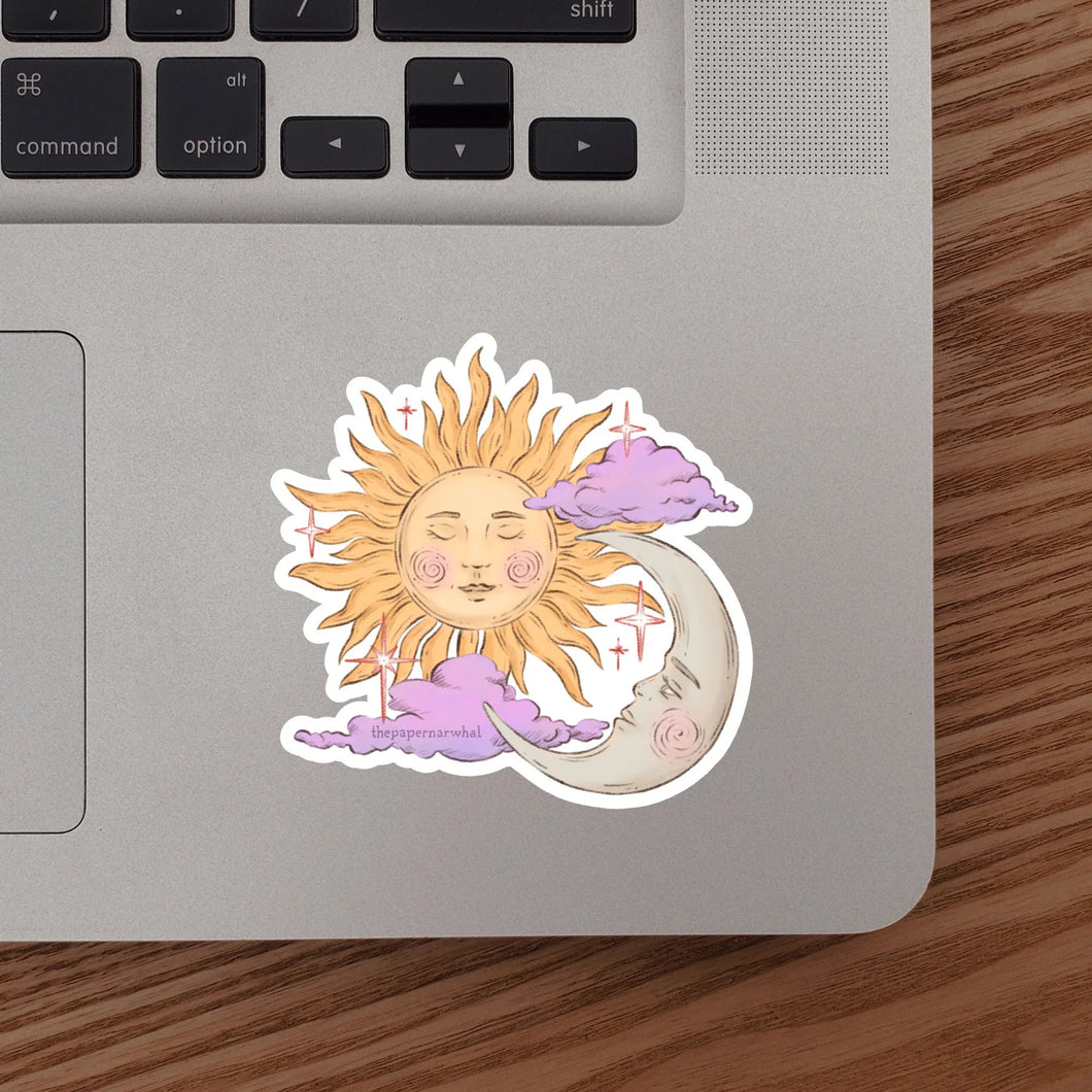 TPN-034 Sun & Moon Celestial Lovers Sticker