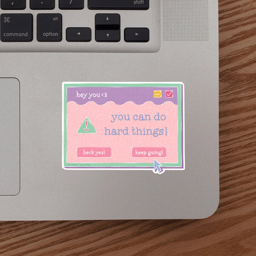 TPN-012 You Can Do Hard Things Sticker