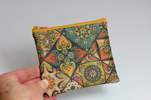 BD1-03-016 Coin Cork Purse / Magic Tile