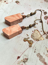 SL1-27 Small Wood Earrings