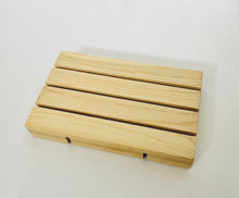 SS2-007 Cedar Soap Deck - Grooved