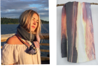 LF1-TID Linen Scarf 