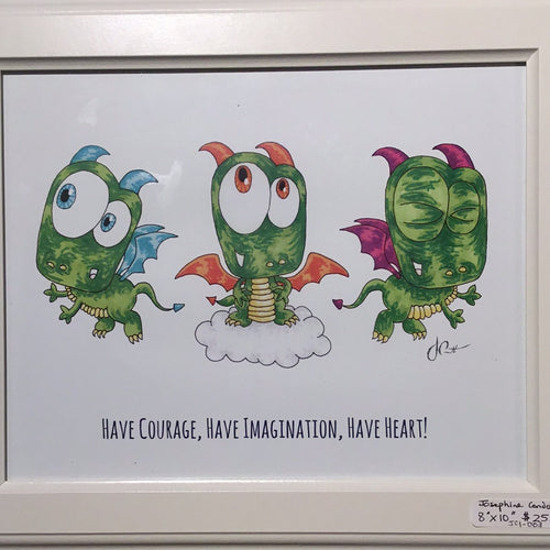 JC1-003 Framed Prints