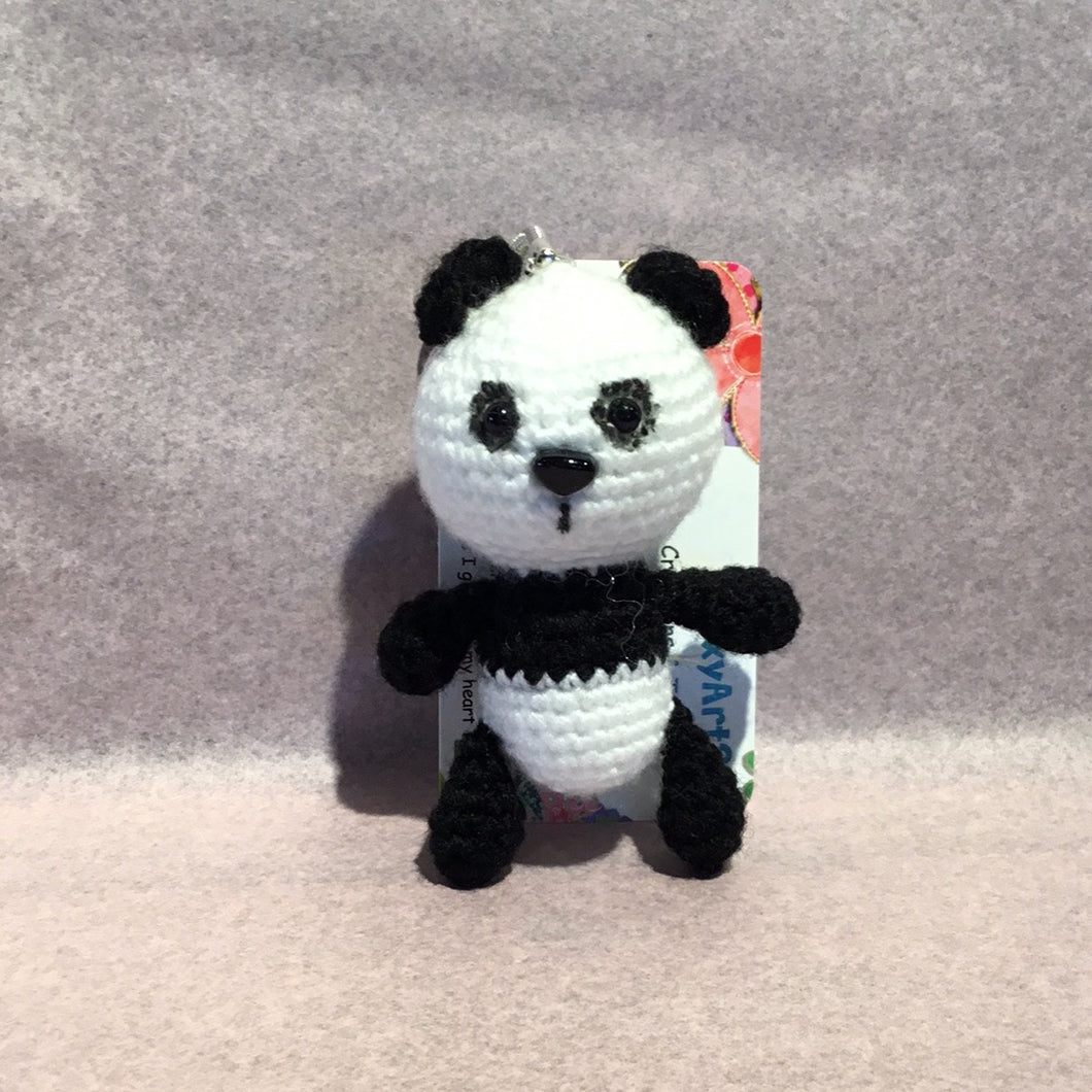 OA1-148 Panda on a Keychain