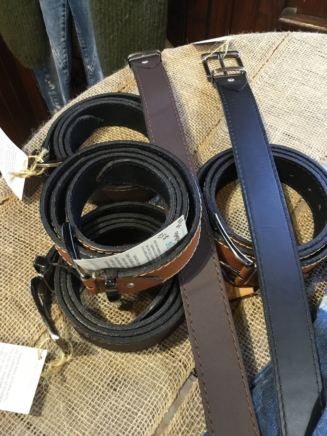 TB1-050 Men’s Leather Belt