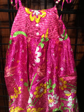 TB1-088 girls dress. Guru sari silk