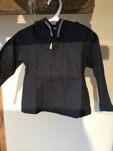 PC1-013  Black Canvas Coat