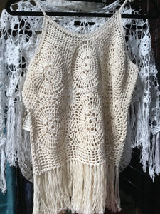 TB1-082 crochet tops and ponchos