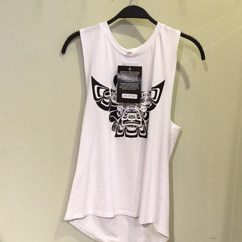 NM1-184 Ladies Muscle Tank – Intelligence * White