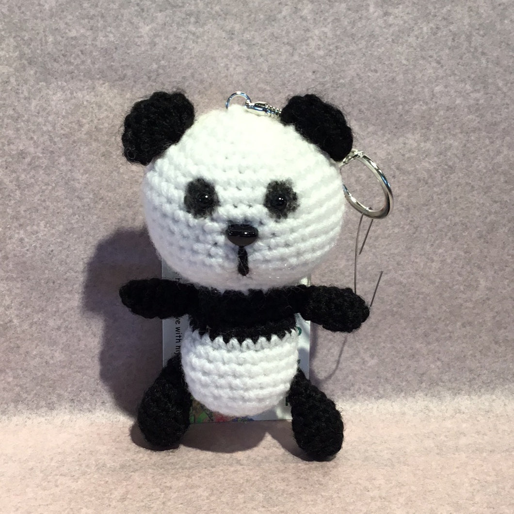 OA1-149 Panda on a Keychain