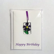 LD2-010 Happy Birthday Card w Flower