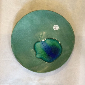 JMW- 161 Green Platter Stoneware