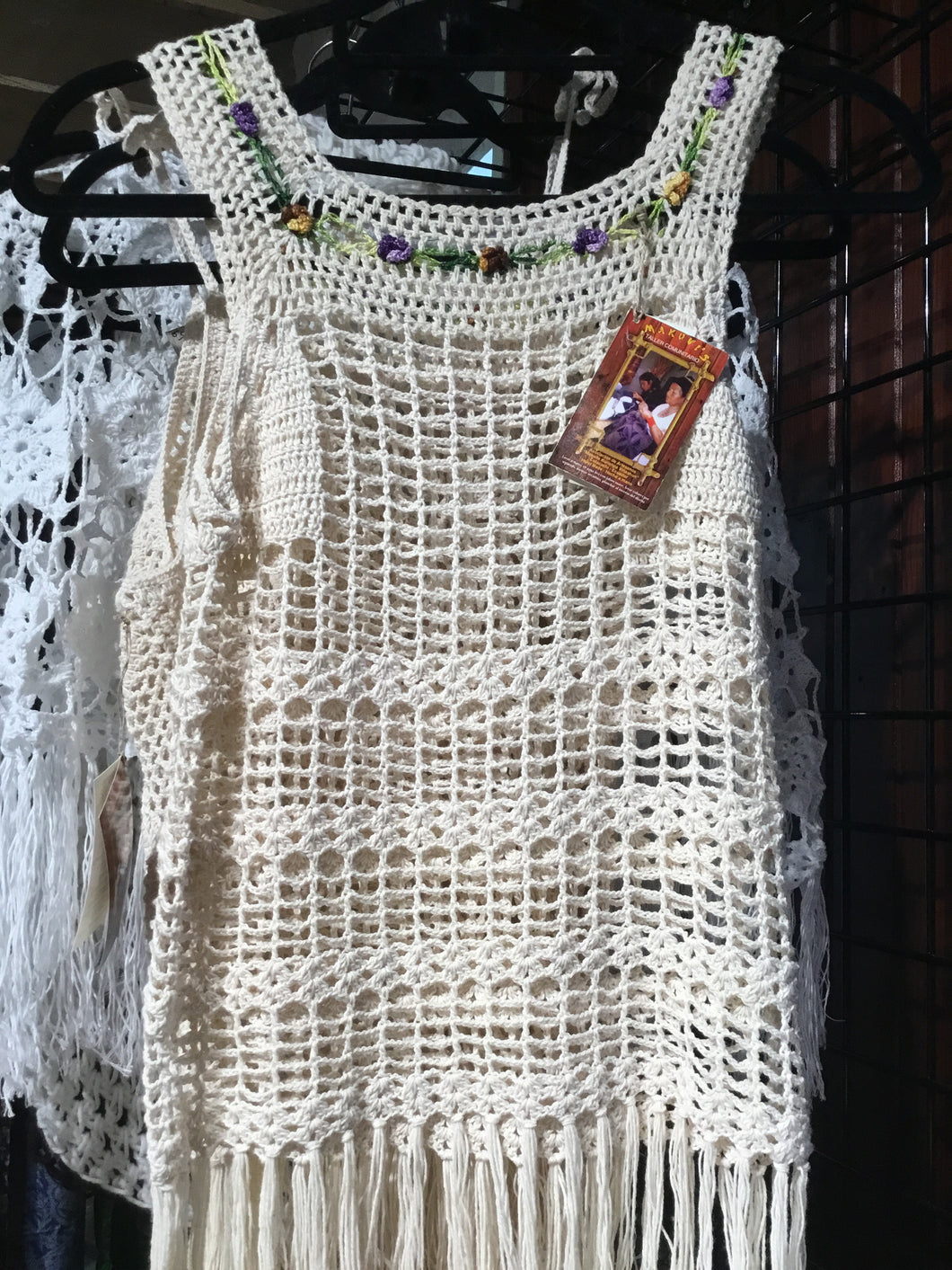 TB1-082 crochet tops and ponchos