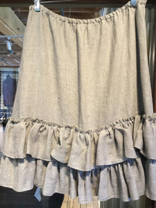 TB1-089 linen skirt. Bypia